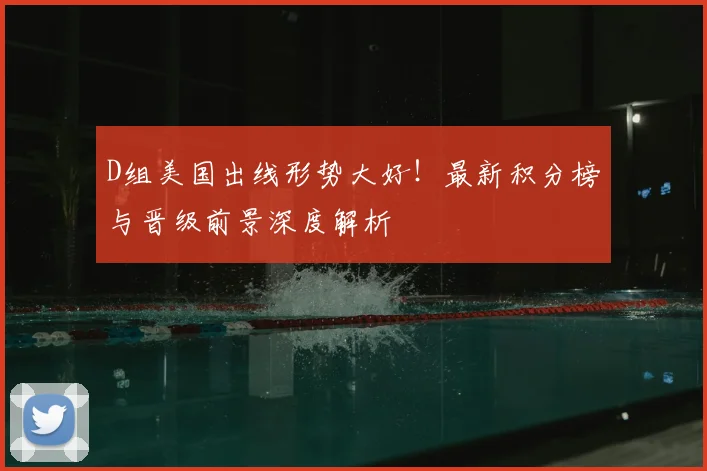 D组美国出线形势大好!最新积分榜与晋级前景深度解析